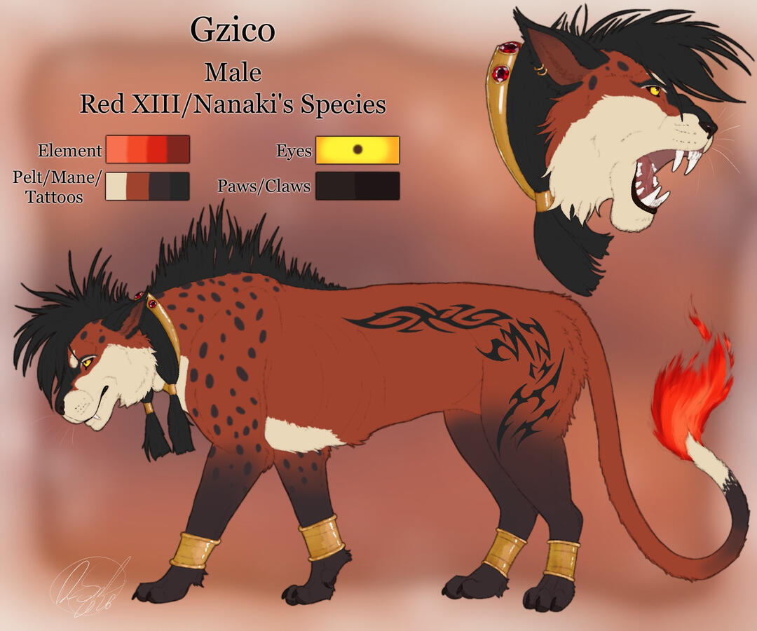 Reference sheet by Unibou
