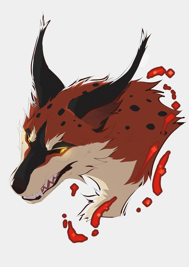 Colored sketch portrait by Rakuens