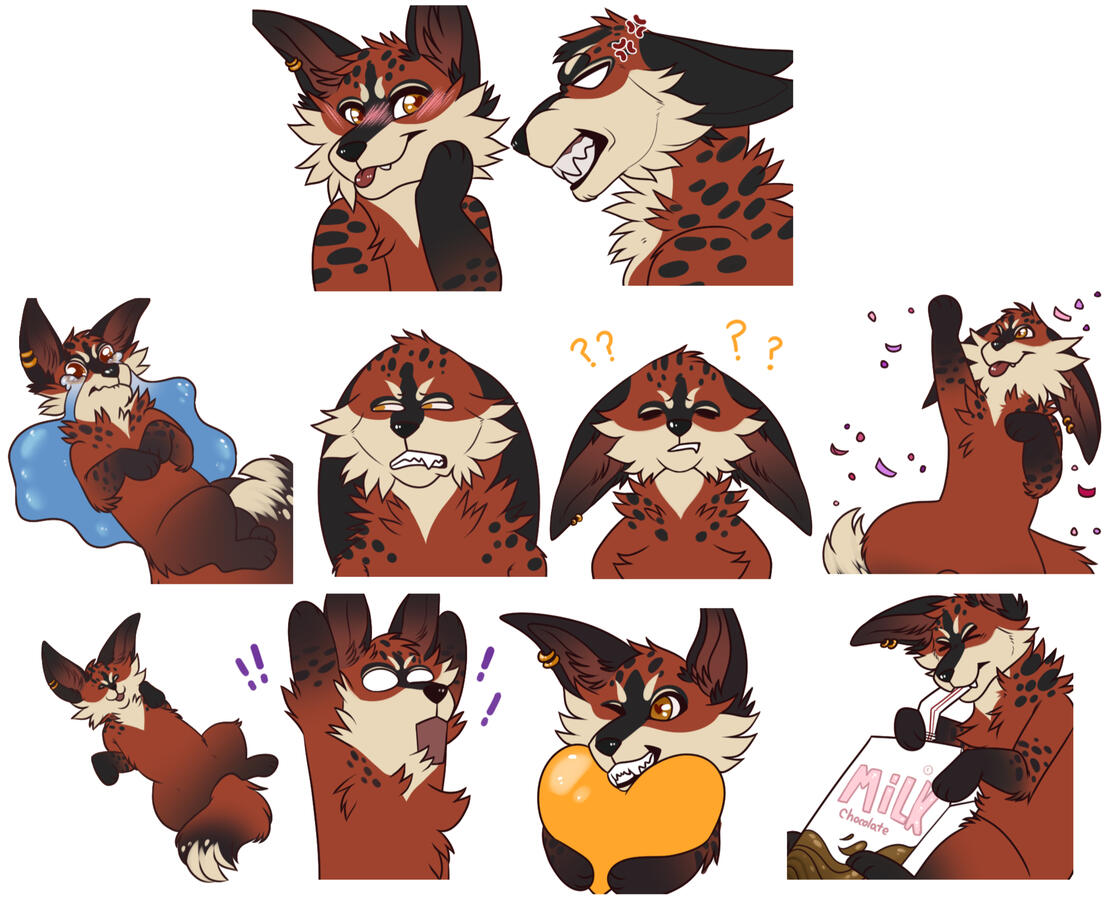 Sticker Pack (@Bish0nenPrince)